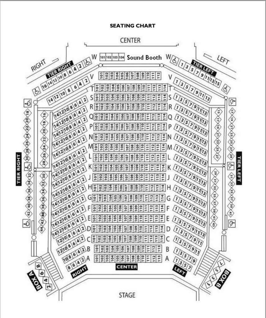 A Outline Sketch of an Auditorium